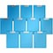 Davis Group Essential Clipboard, Lever Clip-Turquoise Blue, PK10 4511-52-10 - alternate 1