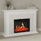 Northwest Electric Fireplace with Mantel Freestanding Heater with Remote Control Adjustable LED Flames 80-FPWF-M1 - alternate 7