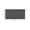 Homeroots 33" Gray Laminate Wall mounted Accent Cabinet With Four Drawers 477783 - alternate 3