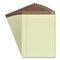 Tru Red Recycled Notepads, Narrow Rule, (50) Canary Yellow 8.5 x 11 Sheets, 12PK TR59937/TR58186 - alternate 1