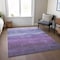 Homeroots 5' X 8' Purple And Lavender Abstract Washable Indoor Outdoor Area Rug 618149 - alternate 8