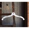 Nahanco 17in White Hi-Impact Plastic Heavy Weight Shirt Hanger w/ Washer, 100PK 1500WW - alternate 4