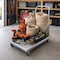 Amgood 21.5 in. x 35 in. x 34 in. Stainless Steel Platform Transport Cart AMG CART-TC-2135K-Z - alternate 8