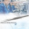 A2Z Scilab Forceps Micro 10 Inch Straight Serrated Narrow-Tip Stainless Steel Tweezers A2Z-ZR1129 - alternate 6
