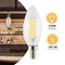 Jonathan Y Vintage Non-Dimmable C35-4W LED Edison Bulbs w/ E12 Base, 80+ CRI, Warm White 2700K, 420 Lumens, Cl, 6PK BLB-C35A-SET6 - alternate 5