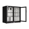 Koolmore 2 Door Back Bar Cooler  Counter Height Glass Door Refrigerator with LED Lighting - 7.4 cu.ft., Black BC-2DSW-BK - alternate 7