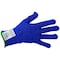 Workhorse Color-Coded Cut-Resistant Hand Protection Gloves, FDA-Compliant, A8, 13 Gauge WH A513-BLU-XS - alternate 1
