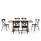 Crosley Joanna 7-Piece Dining Table Set For 6 W/Camille Chairs KF20008RB-MB - alternate 10