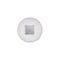 Auveco 6 x 1/2in White Painted Square Drive Pan Head Tapping Screw, 100PK 25357 - alternate 2