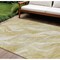 Homeroots 8' X 10' Gold Beige And Ivory Abstract Washable Indoor Outdoor Area Rug 582989 - alternate 1