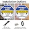 Signmission Security Alert Private Property No, 6 Inch X 6 Inch, Plastic Sign OC-P-6-187 - alternate 6