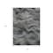 Homeroots 8' X 10' Gray And Silver Abstract Washable Indoor Outdoor Area Rug 631308 - alternate 6