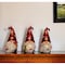 Homeroots Set of Three Red and White Santa Gnome LED Light Up Christmas Ornaments, 3PK 552183 - alternate 4
