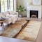 Homeroots 10' X 14' Rust And Charcoal Abstract Washable Indoor Outdoor Area Rug 630476 - alternate 7
