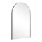 Homeroots 36" Silver Arch Aluminum Framed Bathroom Vanity Mirror 565040 - alternate 7