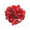 Homeroots Red Round Reflective Fire Pit Glass 479097 - alternate 6