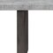 Homeroots 78" Gray Wood Double Pedestal Base Dining Table 642280 - alternate 6