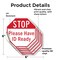 Signmission Stop Please Have Id Ready, 6 inch X 6 inch, Vinyl Decal, 5PK OC-D-5PACK-6-228 - alternate 4