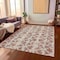 Homeroots 10' X 14' Copper And Ivory Abstract Washable Indoor Outdoor Area Rug 614154 - alternate 9