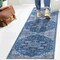 Jonathan Y Maris Ornate Medallion Machine-Washable Blue/Navy 2 ft. x 8 ft. Runner Rug WSH109B-28 - alternate 8