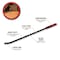 Performance Tool 36 in. Pry Bar, Heavy Duty, Chrome Moly, Molded Handle W2034 - alternate 7