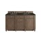 James Martin Vanities Bristol 60" Double Vanity, Whitewashed Walnut, w/ 3 CM Phantome Eclos Top 157-V60D-WW-3PHT - alternate 1