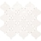 Daltile Mesmerist 3'' x 3'' Ceramic Arabesque Mosaic Tile, 10PK MM3033ARABMS1P2 - alternate 7