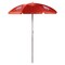 Picnic Time Family Of Brands NCAA Ohio State Buckeyes Outdoor Canopy Sunshade Beach Umbrella 5.5' - Red 822-00-100-444-0 - alternate 1