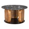 Homeroots 30" Black and Brown Genuine Marble Marble and Solid Wood Round Coffee Table 565071 - alternate 8