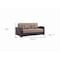 Homeroots 74" Brown Chenille Sleeper Sofa And Toss Pillows 607194 - alternate 6