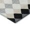 Homeroots 5' X 8' Black Ivory And Beige Geometric Washable Indoor Outdoor Area Rug 597873 - alternate 6
