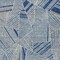 Homeroots 5' X 8' Denim Blue Gray And Ivory Geometric Washable Indoor Outdoor Area Rug 594774 - alternate 8