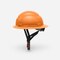 Ironwear Type 2 Class E Full Brim Safety Helmet w/ Chin Strap, Hi-Vis Orange 3968-HO - alternate 5