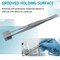A2Z Scilab Lab Paddle Forceps with Wide Square Serrated Pads Stainless Steel Lab Tweezers - 8 inches A2Z-ZR1141 - alternate 7