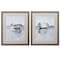 Homeroots 27" X 33" Distressed Wood Toned Frame Boat On The Horizon, Set Of 2, 2PK 365624 - alternate 4
