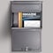 Mail Boss Townhouse Locking Wall-Mount Mailbox, Galaxy, 14/16-Gauge Steel 805946 - alternate 8