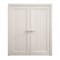 Sartodoors Interior Solid French Double Doors 56 x 84 inches, Ego 5006 Painted White Oak, Wood Interior Solid EGO5006DD-PWO-5684 - alternate 1