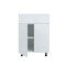 Cambridge Radiance 27 in. W x 24 in. D x 34.5 in. H Ready to Assemble Slab Base Kitchen Cabinet in White Gloss SA-B27-WG-KIT - alternate 9