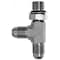 Gates MALE O-RING BOSS TO MALE JIC 37 FLARE TO MALE JIC 37 FLARE - TEE SAE TO SAE G60352-0404 - alternate 2