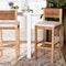 Bali & Pari Pava Seagrass Bar Stool with Solid Mahogany Wood Frame 268-14682-ZORO - alternate 8