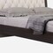 Homeroots Solid Wood King Tufted Beige Upholstered Faux Leather Bed With Nailhead Trim 343920 - alternate 4