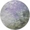 Homeroots 8' Lavender Olive Green And Silver Round Abstract Washable Indoor Outdoor Area Rug 617361 - alternate 6