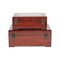Homeroots Set of Two Brown Wood Box With Lid, 2PK 489384 - alternate 7