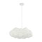 Jonathan Y Zephyr 23" 2-Light Modern Contemporary Silk LED Cloud Pendant, White JYL9073A - alternate 9