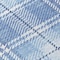 Homeroots 8' Denim Blue And Ivory Round Plaid Washable Indoor Outdoor Area Rug 596329 - alternate 7