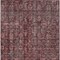 Homeroots 8' X 10' Pink And Brick Red Damask Washable Indoor Outdoor Area Rug 605100 - alternate 6