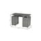 Homeroots 48" Gray Wood Computer Desk With Two Drawers 723749 - alternate 6