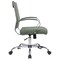 Leisuremod Benmar Leather Office Chair, Green BO19GL - alternate 5
