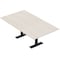 Skutchi Designs 6 Person Conference Table With Power Unit | 6' Rectangular Table | Harmony Series HAR-REC-48x72-T.BK-K458-NA - alternate 1