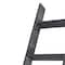 Homeroots 4 Step Blackwash Rustic Wood Ladder Shelf 380326 - alternate 4